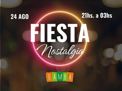 imagen noche de la nostalgia en SAMBA FIESTAS